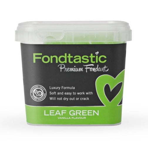 Fondtastic Leaf Green 1kg Premium Fondant