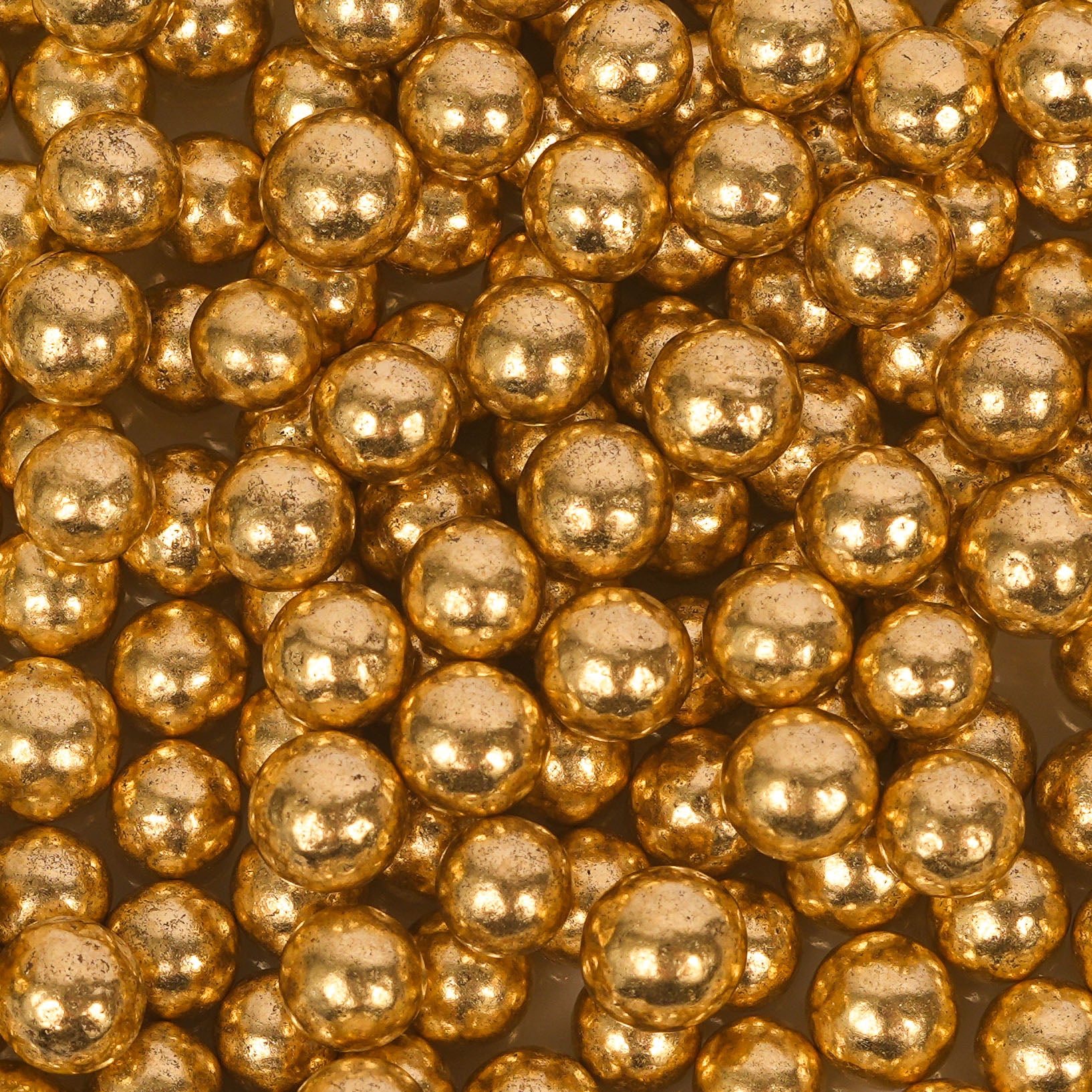 Crunchy Cachous 8mm Gold 75g