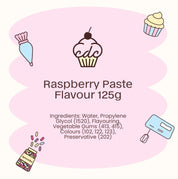 Bakels Flavour paste Raspberry 125g