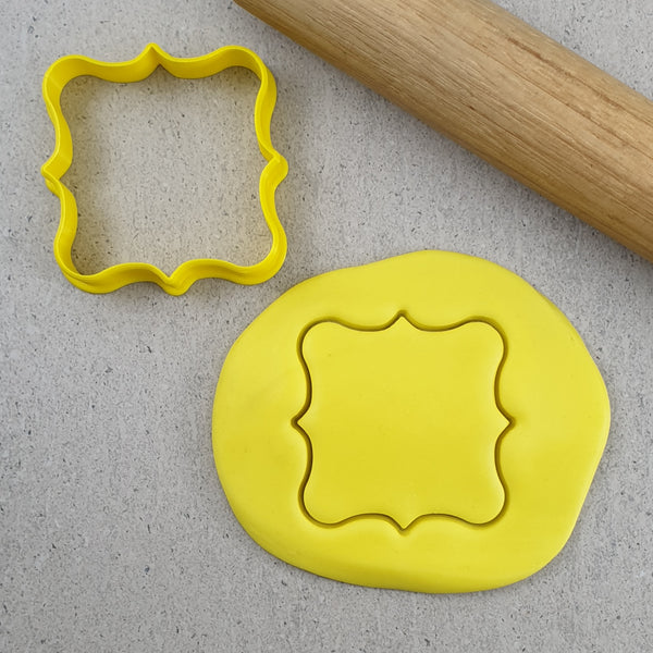 Square Plaque Cookie Cutter 80mm