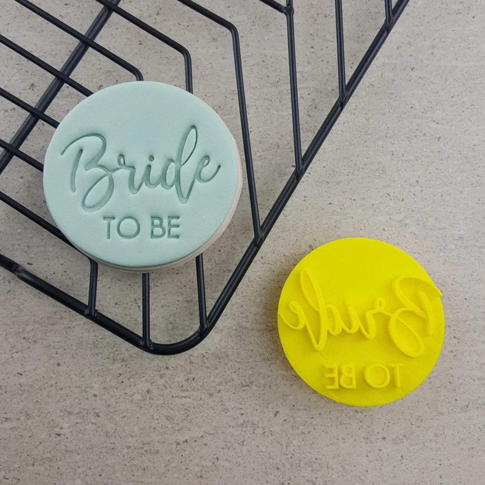 Bride To Be V3 Embosser 60mm
