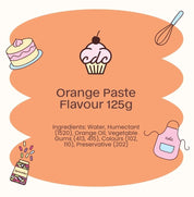 Bakels Flavour paste Orange 125g