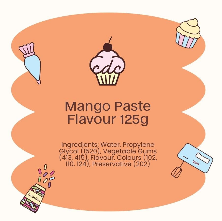 Bakels Flavour Paste Mango 20g
