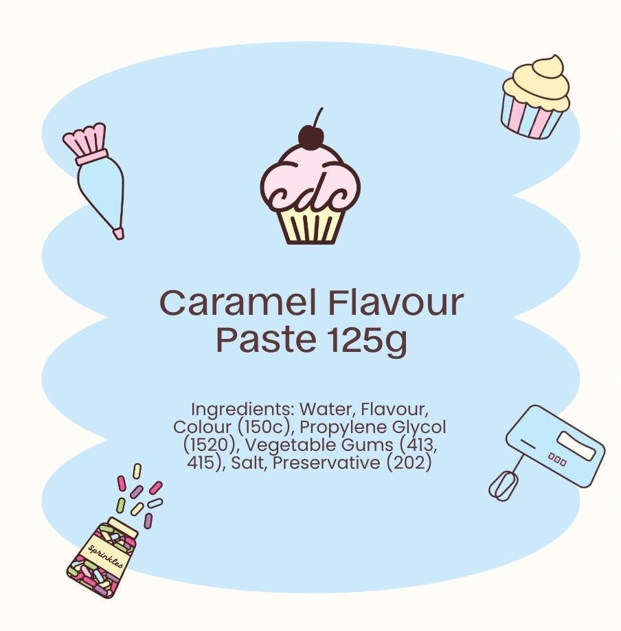 Bakels Flavour paste Caramel 20g