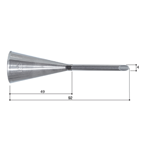 Piping Tip 231 Bismark Medium S/S
