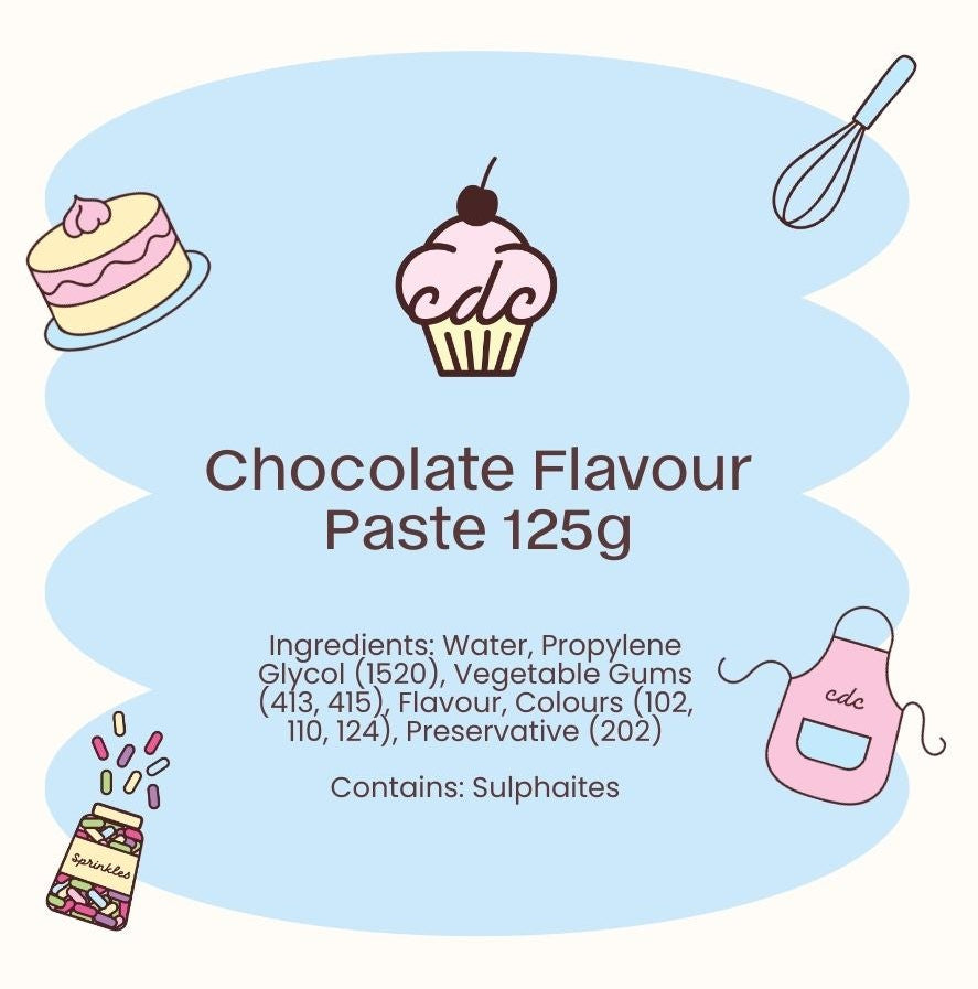 Bakels Flavour paste Chocolate 125g