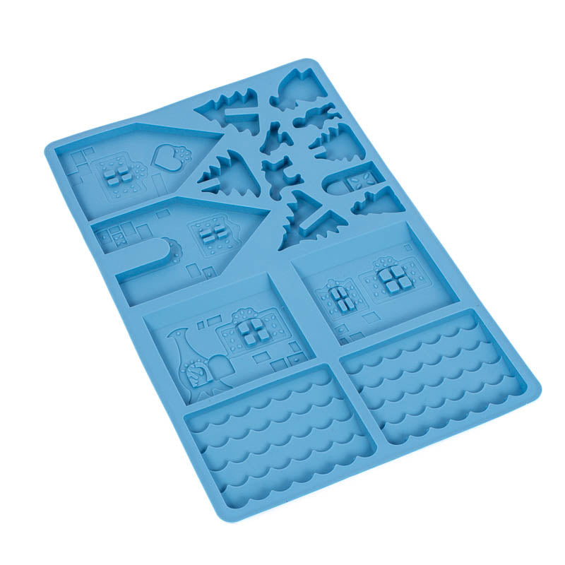 Silcone Mould GINGERBREAD HOUSE SMALL