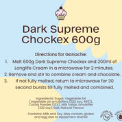 Chockex Supreme Dark Buttons 600g
