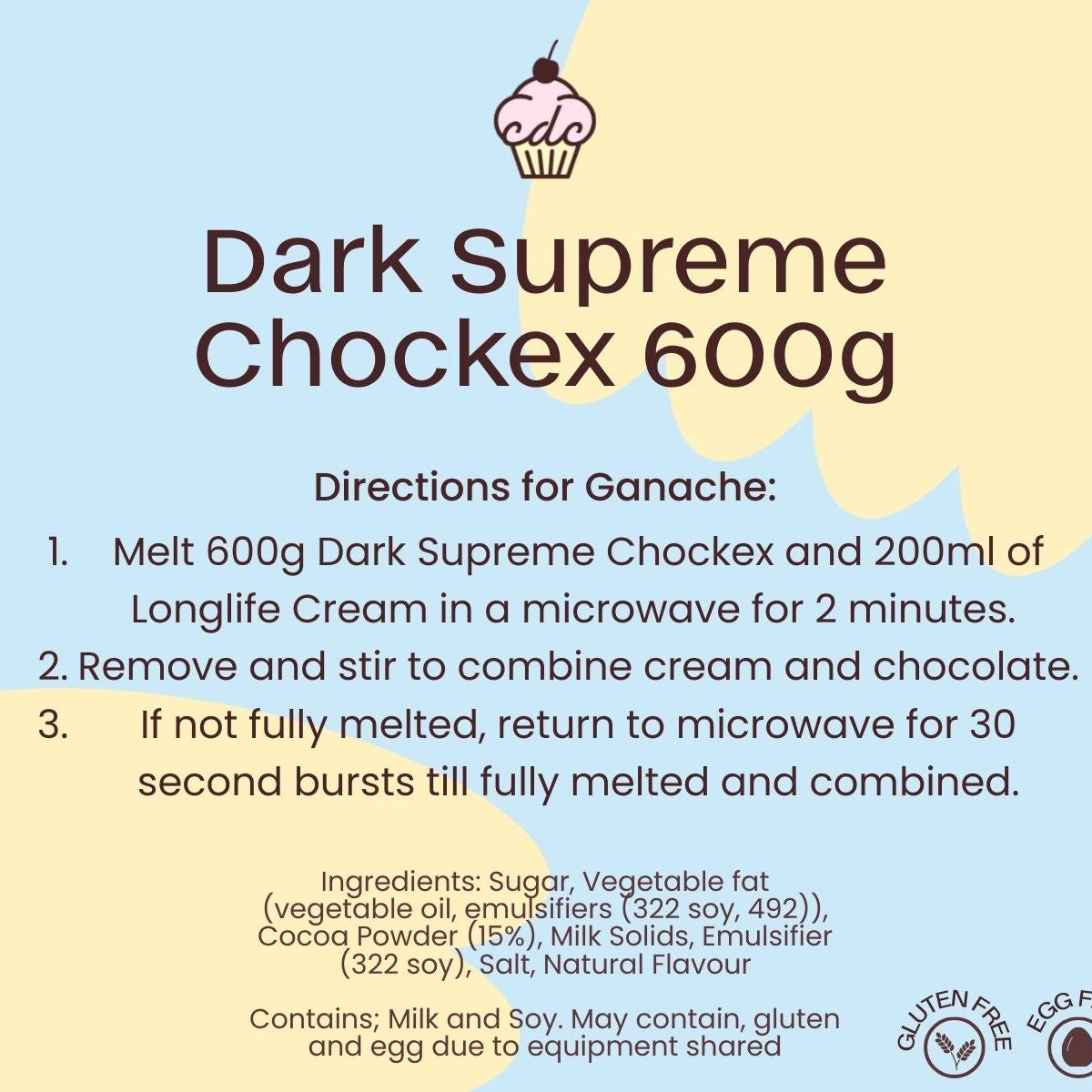 Chockex Supreme Dark Buttons 600g