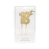 18th Gold Metal Cake Topper