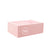 SCALLOPED 12 CUPCAKE BOX - 5 INCH TALL - PASTEL PINK