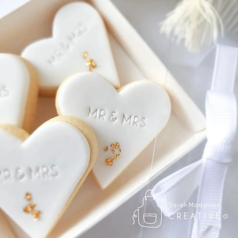 Mr & Mrs Impression Stamp