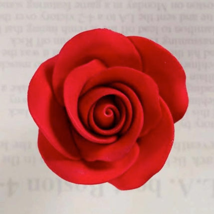 Sugar Tea Rose Medium RED