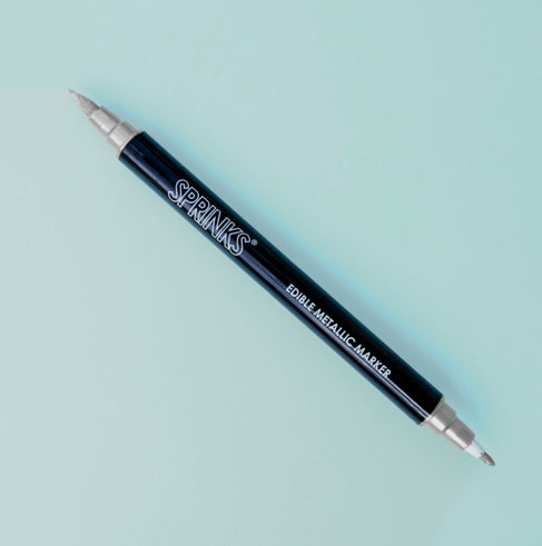 Silver Edible Metallic Pen