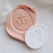 Trio of Crosses in Egg Debosser + Cutter Set