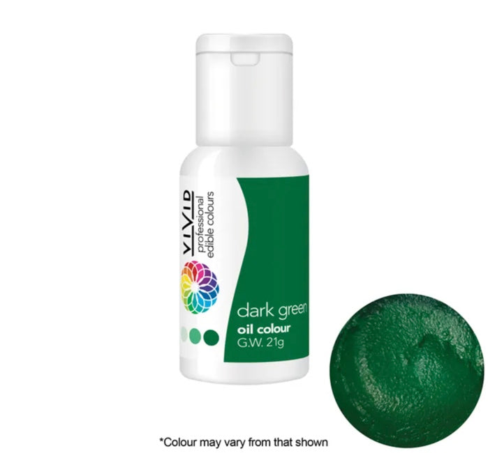 VIVID OIL COLOUR DARK GREEN 21G