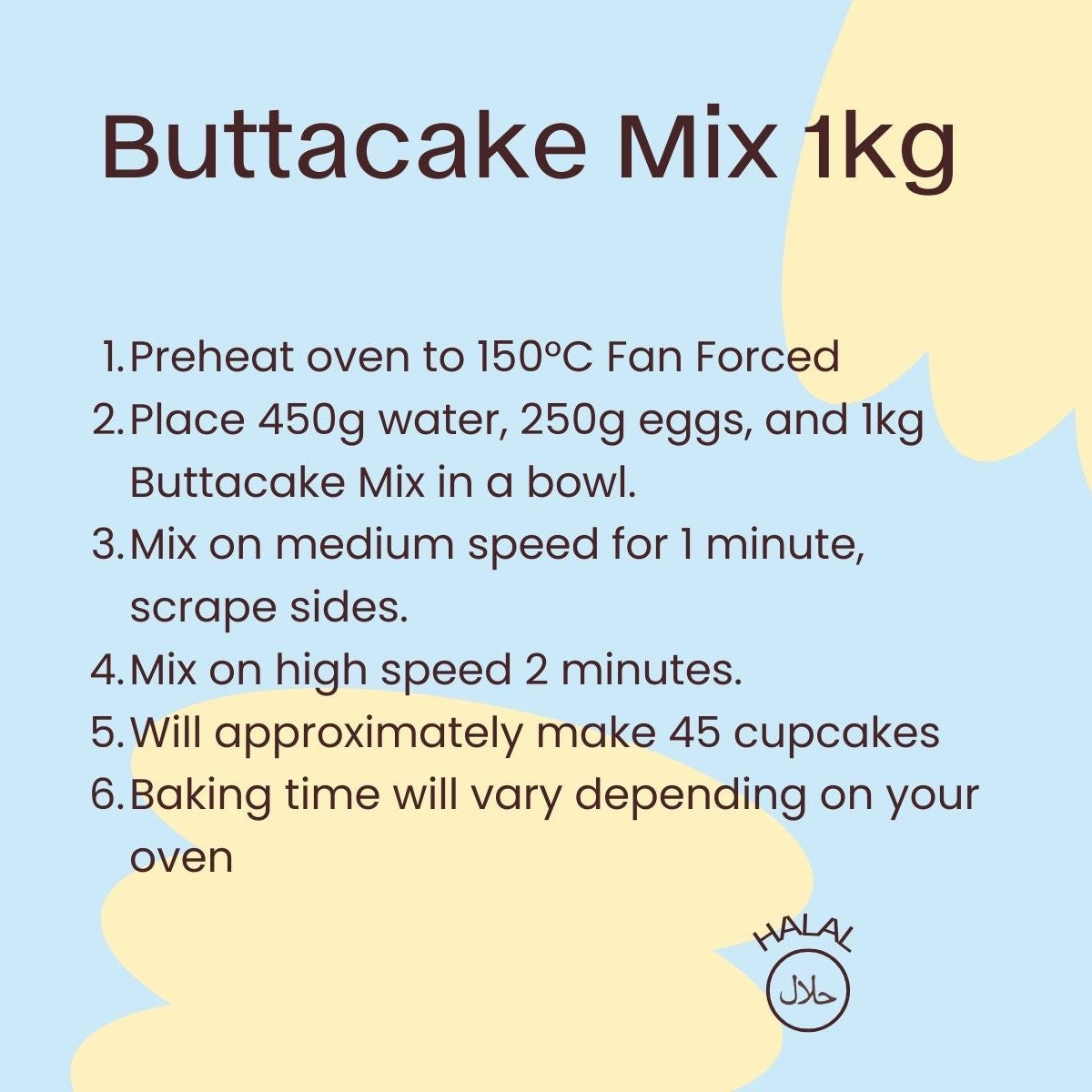 Buttacake Mix 1kg