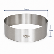 250mm Food/Stacker Ring