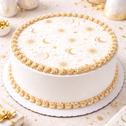 Gold Constellations Edible Image Template