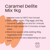 Caramel Delite Cake Mix 1kg