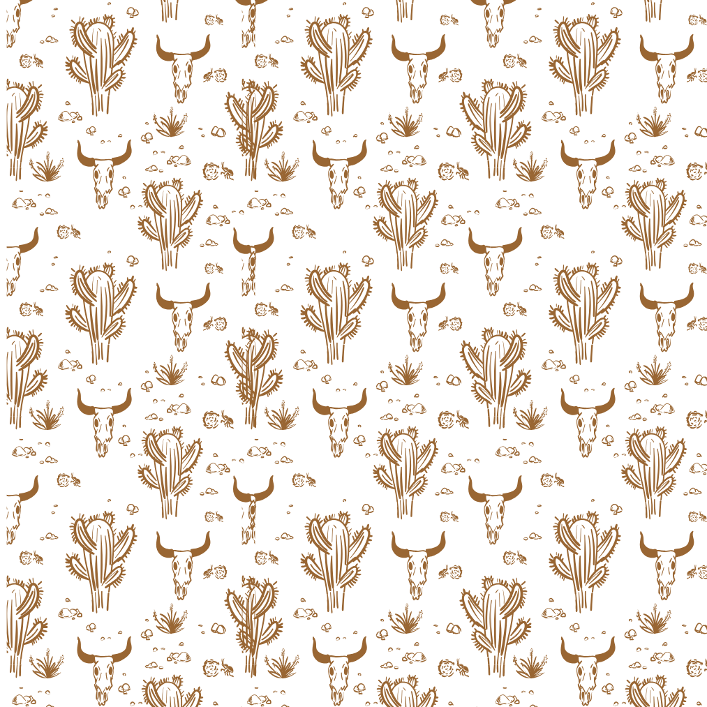 Wild West Edible Image Template