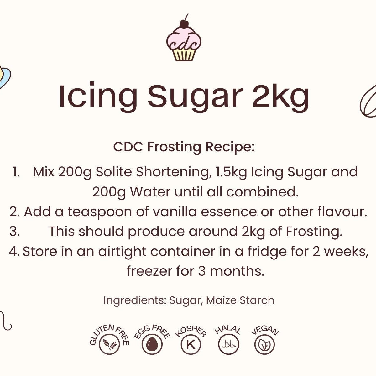 Icing Sugar Mixture 2kg