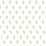 Green Cactus Edible Image Template