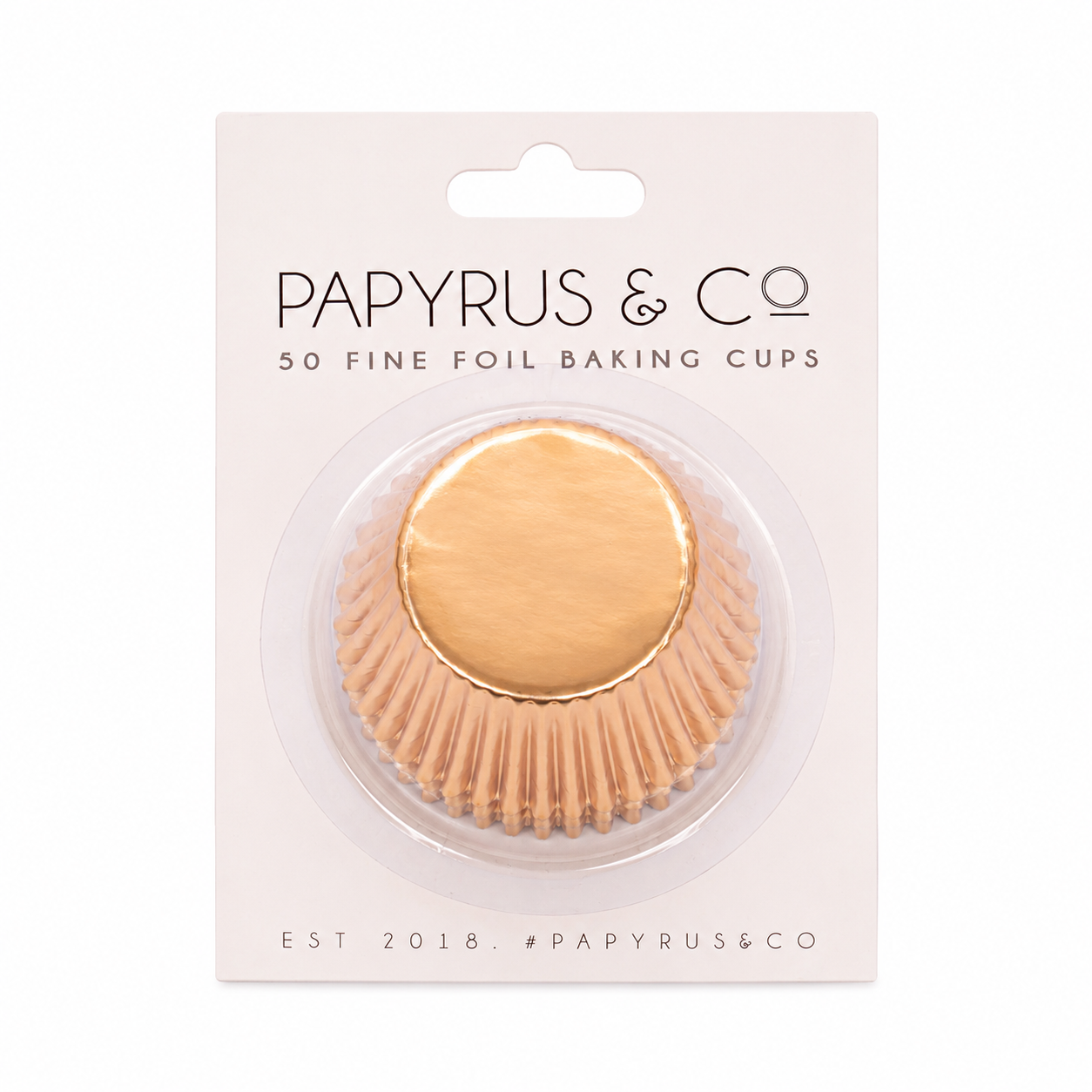 Baking Cups Medium Soft Gold