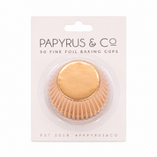 Baking Cups Medium Soft Gold