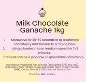 Milk Choc Ganache 1kg