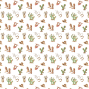 Western Pattern Edible Image Template