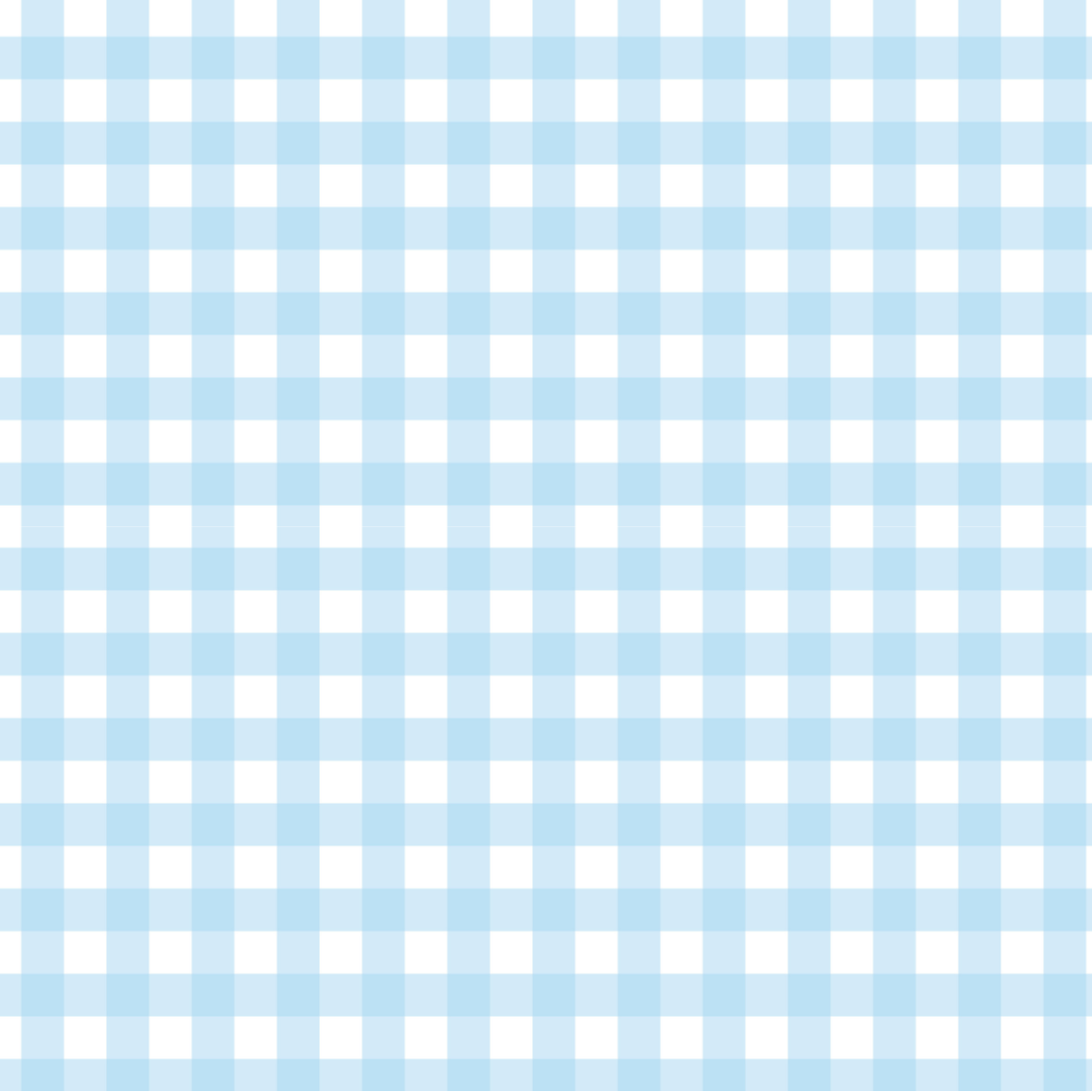 Blue Gingham Edible Image Template