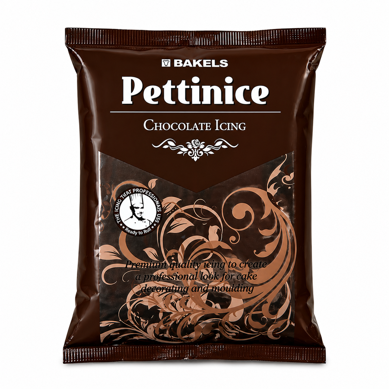 Bakels Chocolate fondant icing 750g