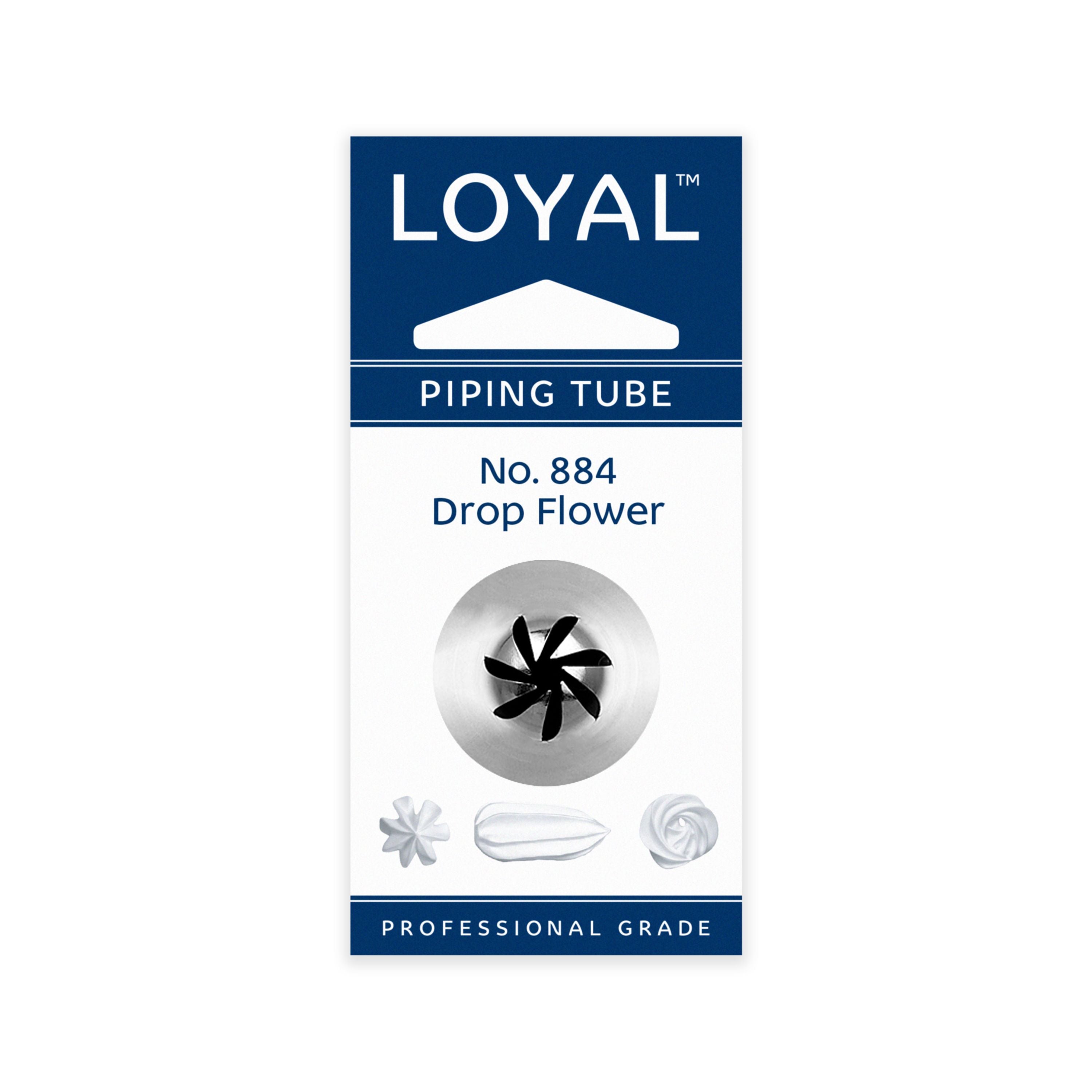 Piping Tip 884 Drop Flower Medium S/S
