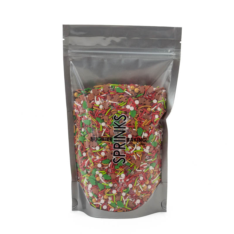 Run Run Gingerbread Man Sprinkles 500g