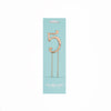 Number 5 ROSE GOLD Metal Cake Topper