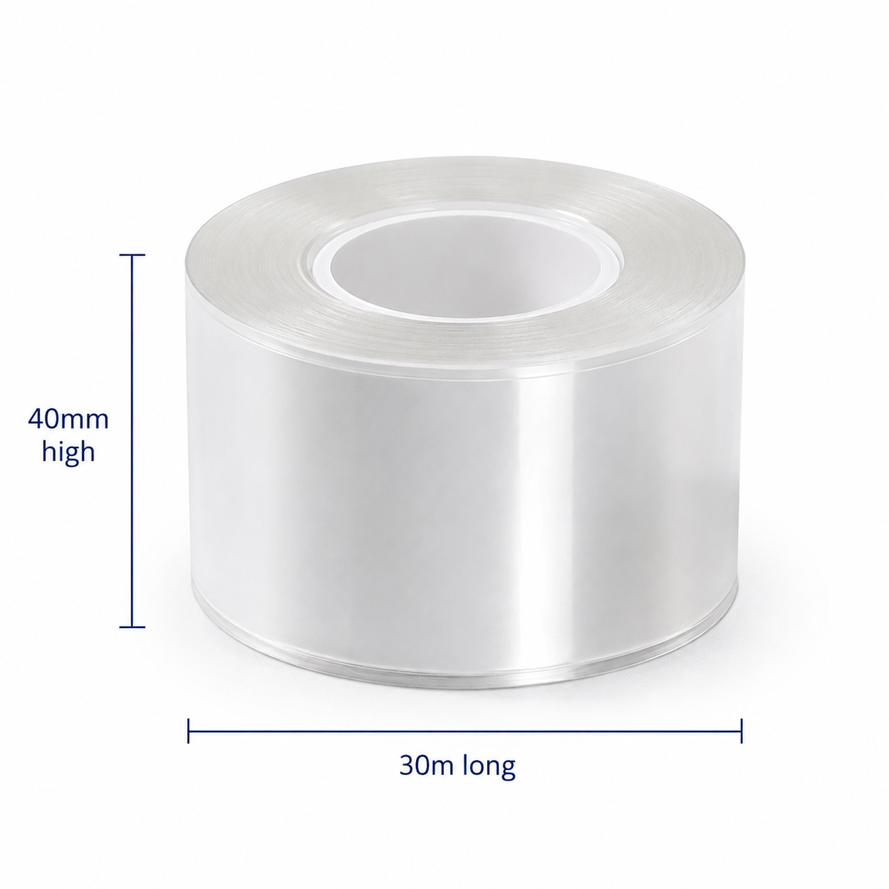Acetate Collar Roll 40mm H (30m)