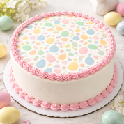 Pastel Easter Edible Image Template