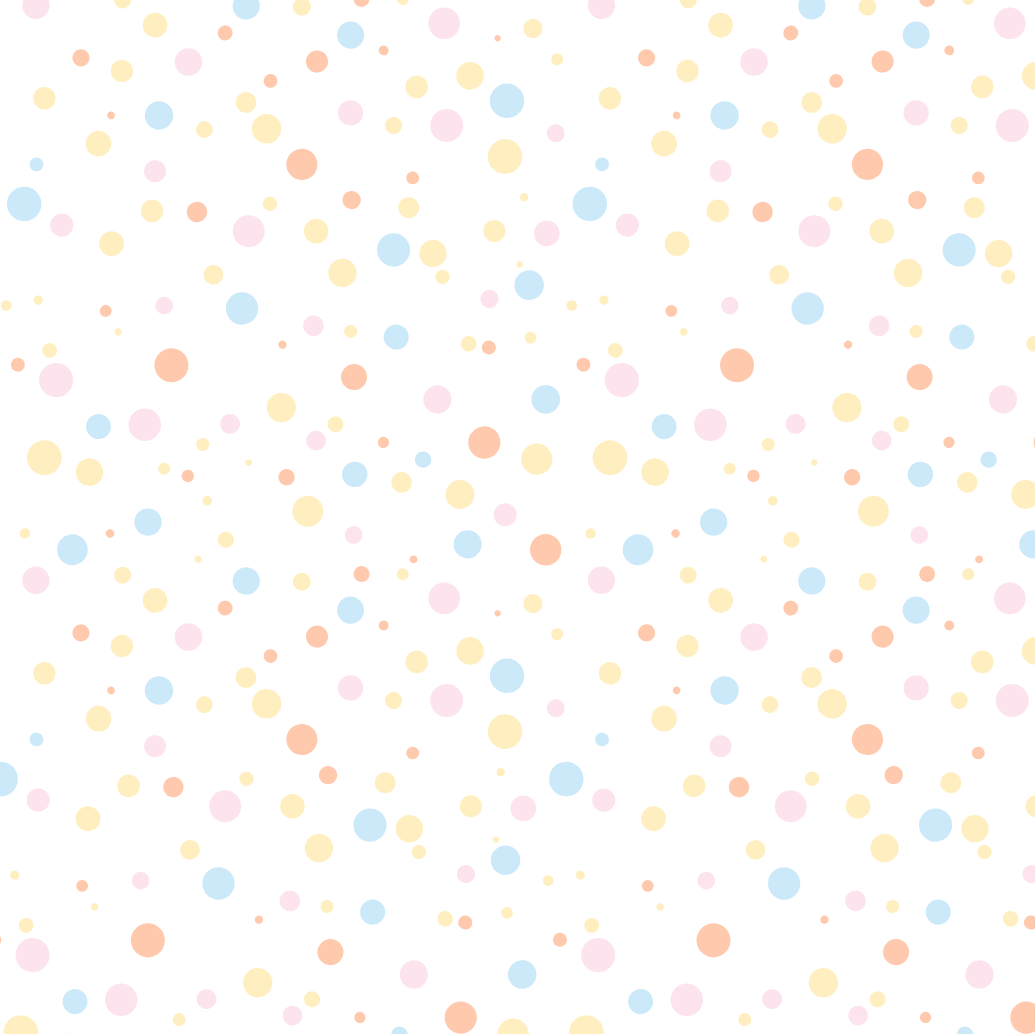 Pastel Dots Edible Image Template