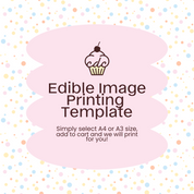Pastel Dots Edible Image Template