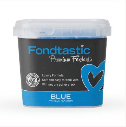 Fondtastic Blue 1kg Premium Fondant