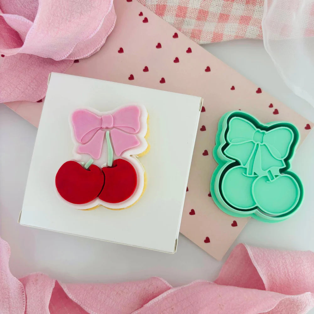 Cherry with Bow - Bento Minis Cutter Set
