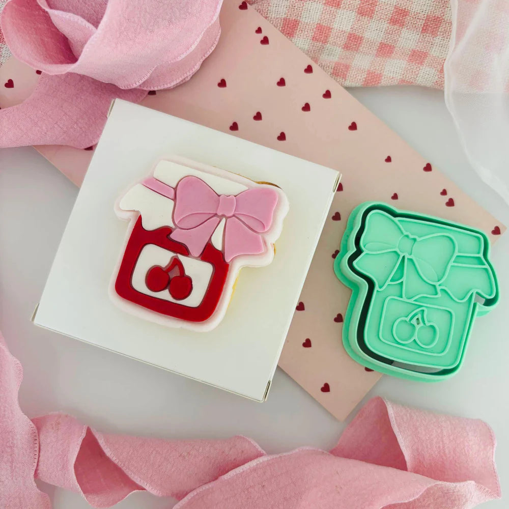 Cherry Jam Jar - Bento Minis Cutter Set