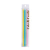 PASTEL RAINBOW 20cm FINE SPIRAL Cake Candles (Pkt 16)