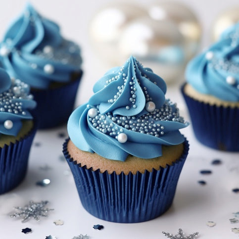 Baking Cups Standard Navy