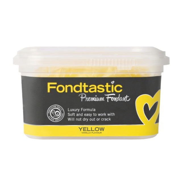 Fondtastic Yellow 250g Fondant