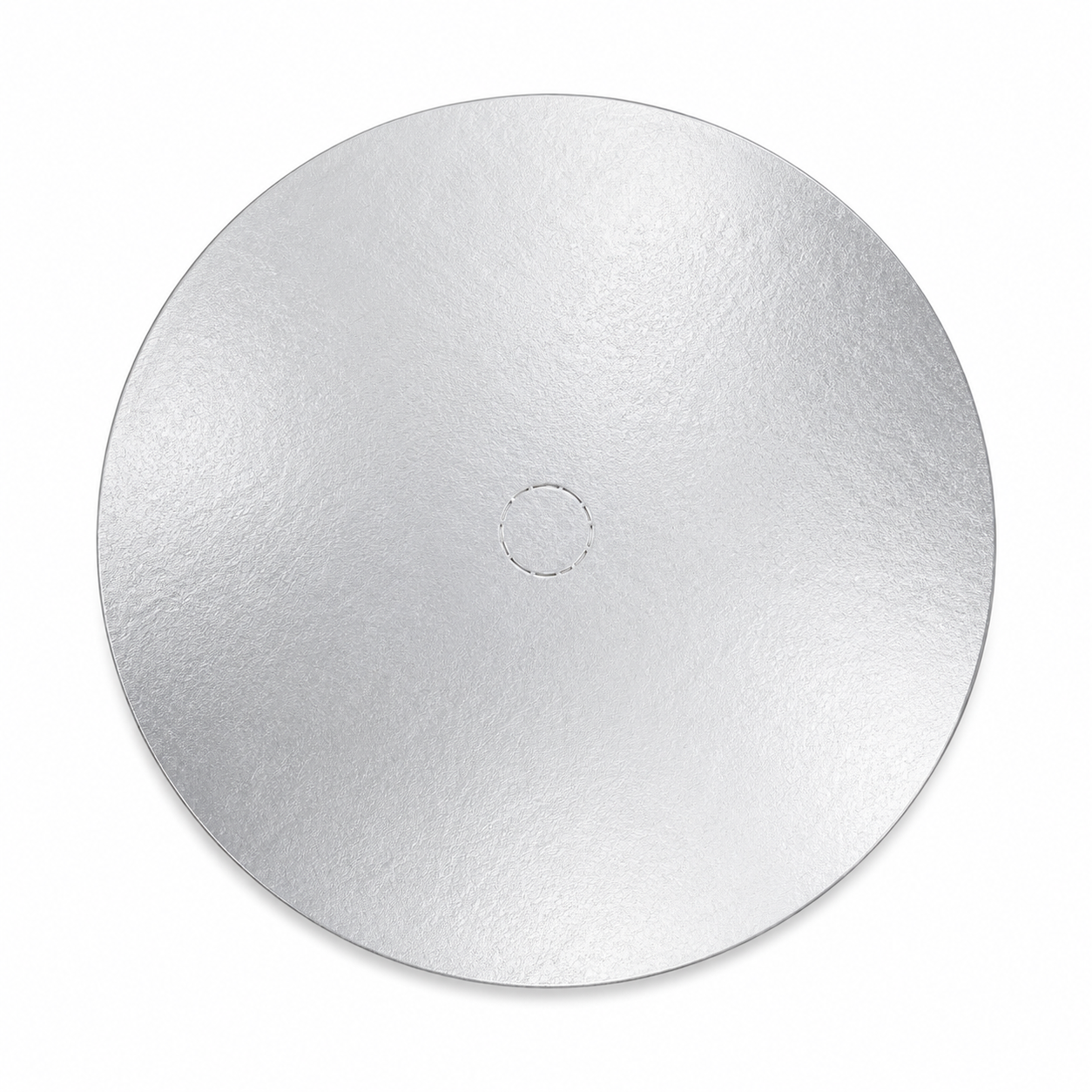 Round 7 Inch Silver Centre Hole Perforation Board