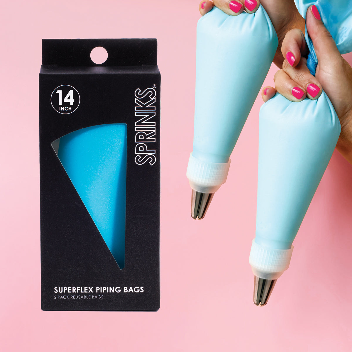 14" REUSEABLE SUPERFLEX Piping Bag 2 pack