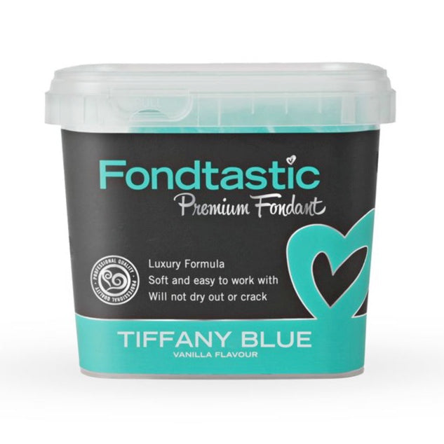 Fondtastic Tiffany Blue 1kg Premium Fondant