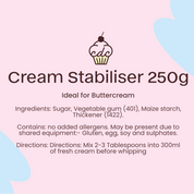 Cream Stabiliser - 250g